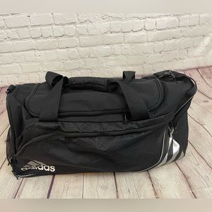 Adidas Black Duffle Bag 24” X 12” X 12”